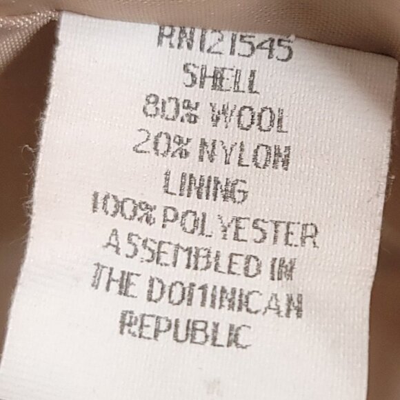 London fog Plaid Wool Blend Coat - Picture 7 of 8